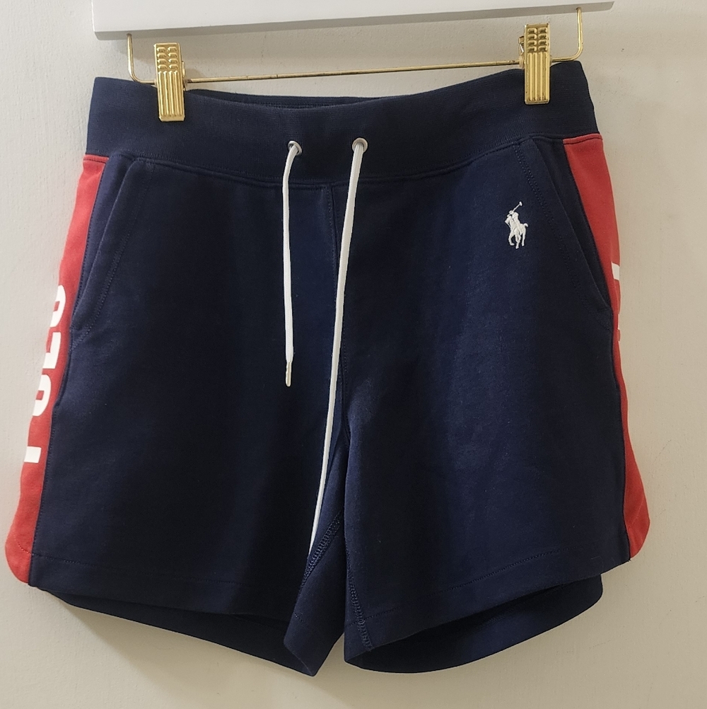 Ralph Lauren Navy Blue‎ Polo Short, Size Extra Small.